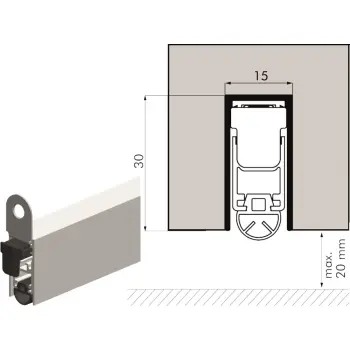 Automatische valdorpel Kelfort