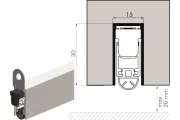 Automatische valdorpel Kelfort