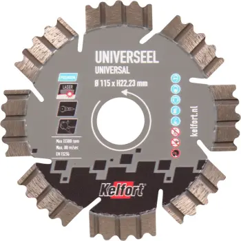 Diamantzaagblad universeel Kelfort