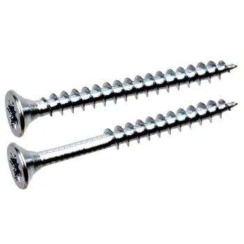 Spaanplaatschroeven platkop Pozidriv verzinkt | Chipboard screws countersunk head Pozidriv zincplated | Spanplattenschrauben Senkkopf Pozidriv verzinkt | Vis à bois tête fraisée Pozidriv zingué