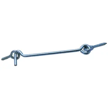 Windhaken met 2 schroefogen | Gate hooks with 2 screw eyes | Sturmhaken mit 2 Ösen | Crochets de contrevent avec 2 pitons