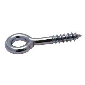 Schroefogen zwaar ijzer gegalvaniseerd | Screw eyes heavy type iron galvanized | Schwere Ringschrauben Eisen glanzverzinkt | Pitons lourds acier zingué