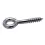 Schroefogen zwaar ijzer gegalvaniseerd | Screw eyes heavy type iron galvanized | Schwere Ringschrauben Eisen glanzverzinkt | Pitons lourds acier zingué