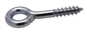 Schroefogen zwaar ijzer gegalvaniseerd | Screw eyes heavy type iron galvanized | Schwere Ringschrauben Eisen glanzverzinkt | Pitons lourds acier zingué