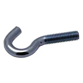 Schroefhaken metrisch | Cup-hooks metric | Gebogene Schraubhaken mit Eisengewinde | Crochets d'armoires métriques