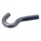 Schroefhaken metrisch | Cup-hooks metric | Gebogene Schraubhaken mit Eisengewinde | Crochets d'armoires métriques