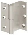 Paumelle messing vern. mat links 50mm