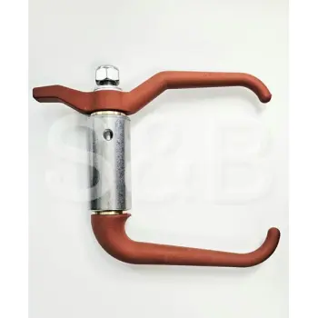 Deurknevel 93mm staal