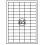Etiket Quantore 38.1mmx21.2mm 6500 stuks
