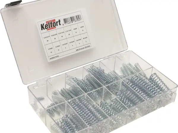 Assortimentsdoosje drukveer Kelfort