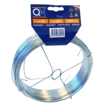 Binddraad ijzer verzinkt | Tie wire iron zincplated | Bindedraht Eisen verzinkt | Fil de fer acier zingué