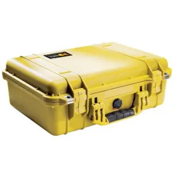Peli 1500F koffer geel met foam