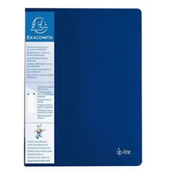 Exacompta Up Line Showalbum 40 Tassen Blauw