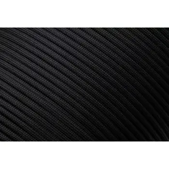 PES paracord zwart 4mm 100m