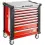 Facom gereedschapswagen JET 8 laden M4 rood