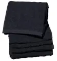 ARTG handdoek chloorbestendig zwart 50x100cm