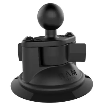 RAM Twist-Lock zuignapbasis met bal