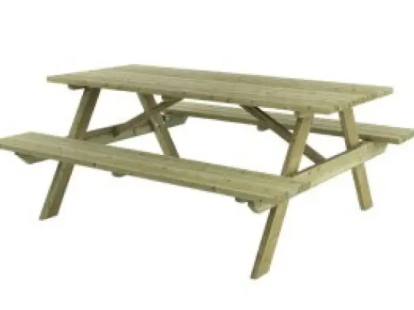 Picknicktafel nikkie vuren 180 x 167 x 77cm