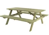 Picknicktafel nikkie vuren 180 x 167 x 77cm