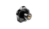 Sterknop din 6336 messing m4x20