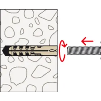 Fischer plug nylon M12s