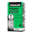 Afbeelding Toggler alligator muurplug a6 ø6mm