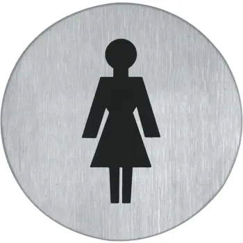 Symboolplaat dames Oxloc