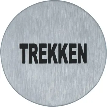 Symboolplaat trekken Oxloc