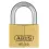 Afbeelding ABUS cilinder hangslot 85 Messing service cilinder hangslot