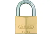 Afbeelding ABUS cilinder hangslot 65 Messing cilinder hangslot