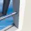 Afbeelding SecuBar barrière stang rvs set in de dag Twist Combi
