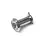 Productfoto DX deurspion200 graden verchroomd