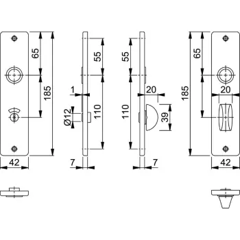 Afbeelding HOPPE kortschild 378