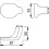 Afbeelding HOPPE knop t.b.v. veiligheidsschilden en rozetten 86G