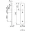 Afbeelding HOPPE schil ovaal 3056RF-3