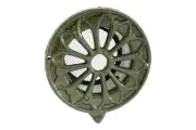 Afbeelding WEHA ventilatierooster retro design rond