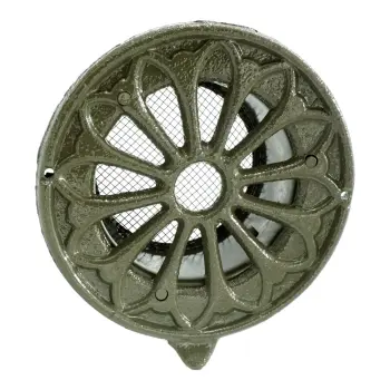 Afbeelding WEHA ventilatierooster retro design rond