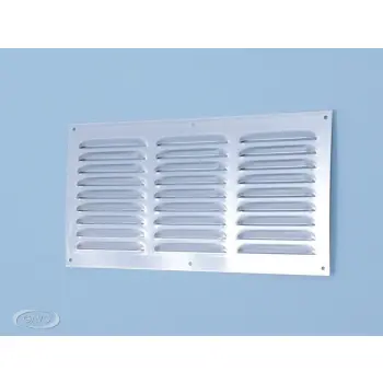 Afbeelding Gavo schoepenrooster, aluminium vlak