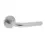 Deurkruk Recht op rozet EN1906/4 rvs geborsteld 0035.131602